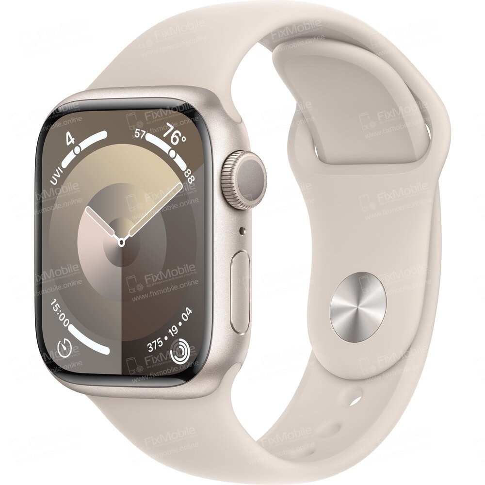Стекло для Apple Watch 9 45 mm (черное)