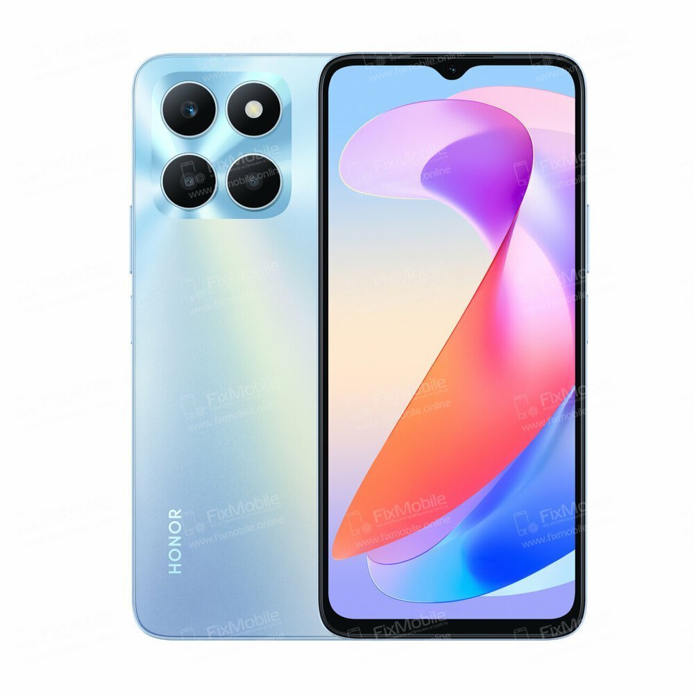 Средняя часть для Huawei Honor X6a (черный)
