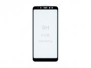 Защитное стекло для Samsung Galaxy A7 (2018) A750F (полное покрытие)(черное)