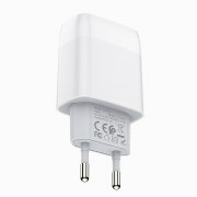 Превью Сетевое зарядное устройство HOCO C72A Glorious с кабелем micro-USB (белое) — 6
