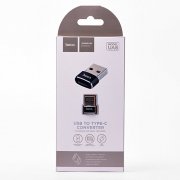 Превью Адаптер (переходник) HOCO UA6 (Type-C - USB-A) черный — 4