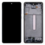 Превью Дисплейный модуль с тачскрином для Samsung Galaxy A73 5G (A736B) (черный) — 4