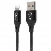 Кабель SKYDOLPHIN S55L для Apple (USB - Lightning) черный — 1