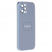Чехол-накладка - SM021 SafeMag для Apple iPhone 12 Pro (светло-синяя) — 3