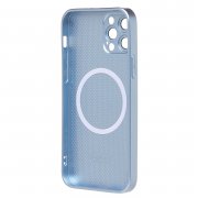 Чехол-накладка - SM021 SafeMag для Apple iPhone 12 Pro (светло-синяя) — 2