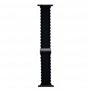 Ремешок - ApW37 Lace для Apple Watch 38 mm (черный) — 1