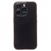 Чехол-накладка - Ultra Slim для Apple iPhone 15 Pro (черная) — 1