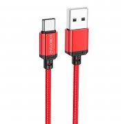 Кабель Borofone BX87 (USB - Type-C) (красный)
