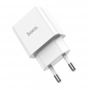 Сетевое зарядное устройство для Apple Hoco C106A Leisure (USB - Lightning) (белое) — 3