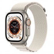 Ремешок - ApW27 Alpine Loop Apple Watch 41 mm текстиль (белый)