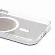 Чехол-накладка SafeMag для Apple iPhone 15 (белая) — 2