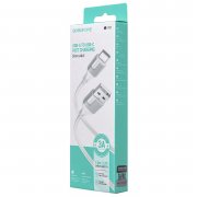 Кабель Borofone BX101 (USB - lightning) 100см (белый) — 2