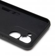 Чехол-накладка противоударный для Realme C33 (черная) — 2