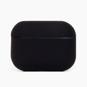 Чехол Soft touch для кейса Apple AirPods Pro (черный) — 1