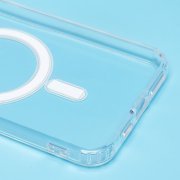 Чехол-накладка SafeMag для Apple iPhone XS Max (прозрачная) — 3