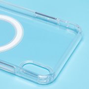 Чехол-накладка SafeMag для Apple iPhone XS Max (прозрачная) — 2