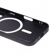 Чехол-накладка SafeMag для Apple iPhone 16 (черная) — 3