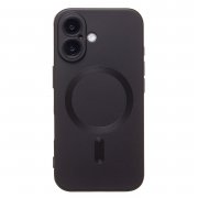Чехол-накладка SafeMag для Apple iPhone 16 (черная) — 1