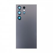 Задняя крышка для Samsung Galaxy S24 Ultra (S928B) (черная) премиум — 2