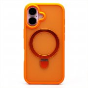 Чехол-накладка SafeMag для Apple iPhone 16 (оранжевая) — 1