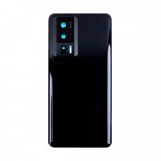 Превью Задняя крышка для Xiaomi Poco F5 Pro (черный) - Премиум — 2