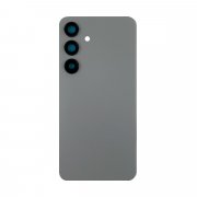 Задняя крышка для Samsung Galaxy S24 (S921B) (серая) премиум — 2