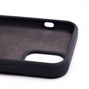 Чехол-накладка Soft Touch для Apple iPhone 12 mini (темно-серая) — 3