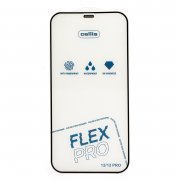 Защитное стекло Cellis для Apple iPhone 12 (черное) — 1