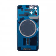 Задняя крышка для Apple iPhone 14 (синяя) премиум