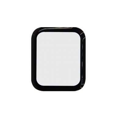 Защитное стекло для Apple Watch SE2022 44 mm (полное покрытие) (черное) — 1