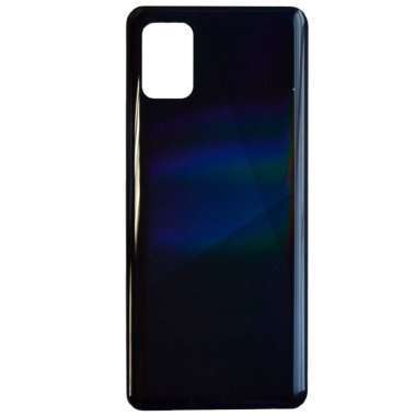 Задняя крышка для Samsung Galaxy A31 (A315F) (черная) &mdash; 1