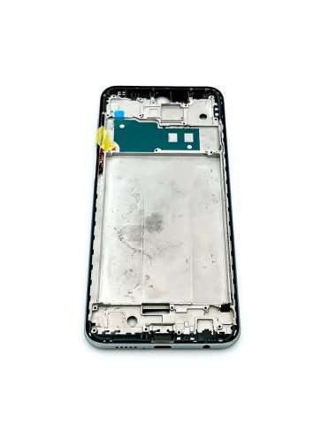 Рамка дисплея для Xiaomi Redmi Note 9S (белая) &mdash; 1