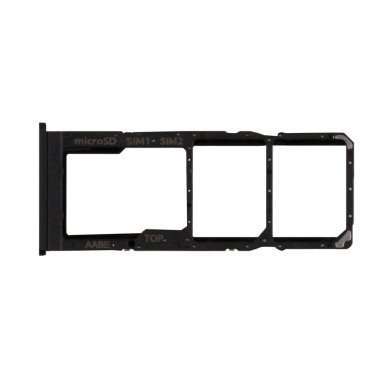 Контейнер SIM для Samsung Galaxy A02 (A022G) (черный) &mdash; 1