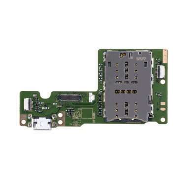 Шлейф для Lenovo TAB M10 плата на разъем зарядки/разъем SIM/микрофон — 1