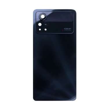 Задняя крышка для Xiaomi Poco X4 Pro 5G (черная)