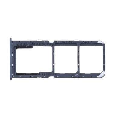 Контейнер SIM для Realme C30 (черный) — 2