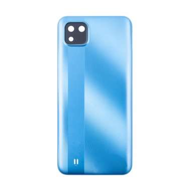 Задняя крышка для Realme C11 2021 (синяя) — 2