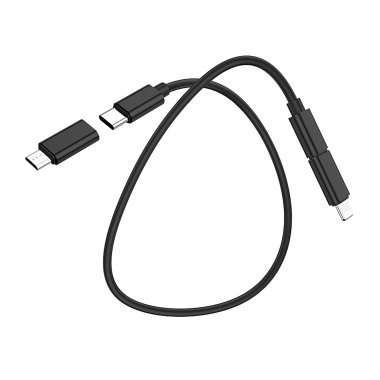 Кабель Hoco U86 (USB - Multi connector) (черный) — 7