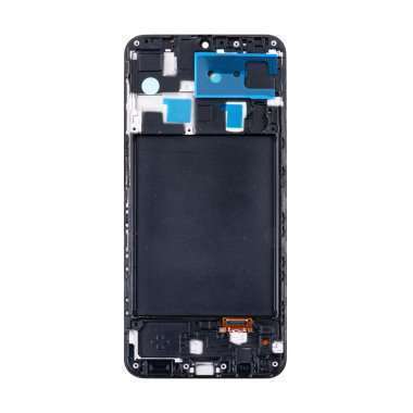 Дисплейный модуль с тачскрином для Samsung Galaxy A20 (A205F) (черный) (OLED) — 1