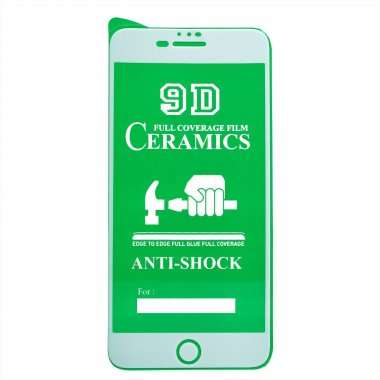 Защитное стекло Ceramics для Apple iPhone 6 (белое) — 1