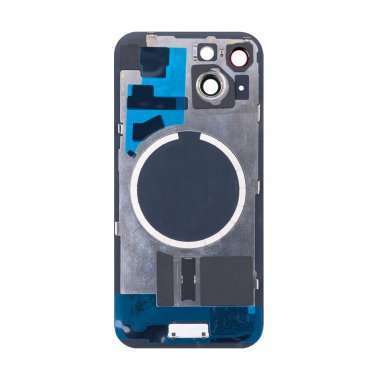 Задняя крышка для Apple iPhone 15 Pro (голубая) Премиум &mdash; 1