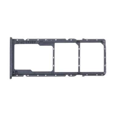 Контейнер SIM для Realme C51 (черный) — 2