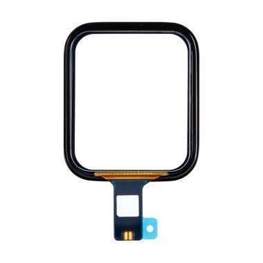 Стекло с тачскрином для Apple Watch SE 2023 40 mm в сборе с OCA пленкой (черное)