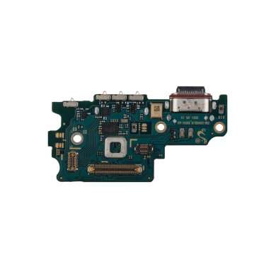 Шлейф для Samsung Galaxy S21 FE (G990B) плата на системный разъем/разъем SIM/микрофон премиум — 2