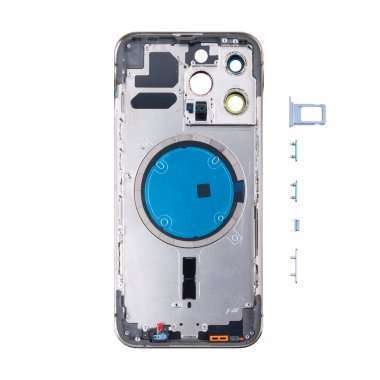 Корпус на 1 Sim для Apple iPhone 13 Pro (голубой) премиум — 1