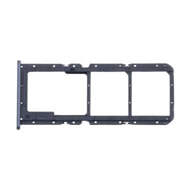 Контейнер SIM для Realme C30s (черный) — 2