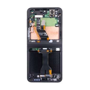 Дисплейный модуль с тачскрином для Samsung Galaxy Z Flip6 (F741B) (черный) &mdash; 1