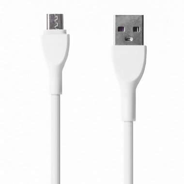Кабель Kurato RORI-M205 (USB - micro USB) 100см 2.5A (белый) — 1