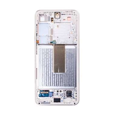 Дисплейный модуль с тачскрином для Samsung Galaxy S23 (S911B) (бежевый) &mdash; 1