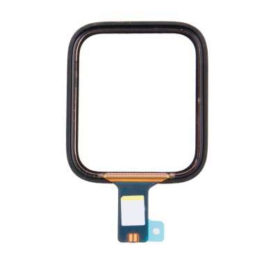 Стекло для Apple Watch 4 44 mm с тачскрином и OCA пленкой (черное) &mdash; 1